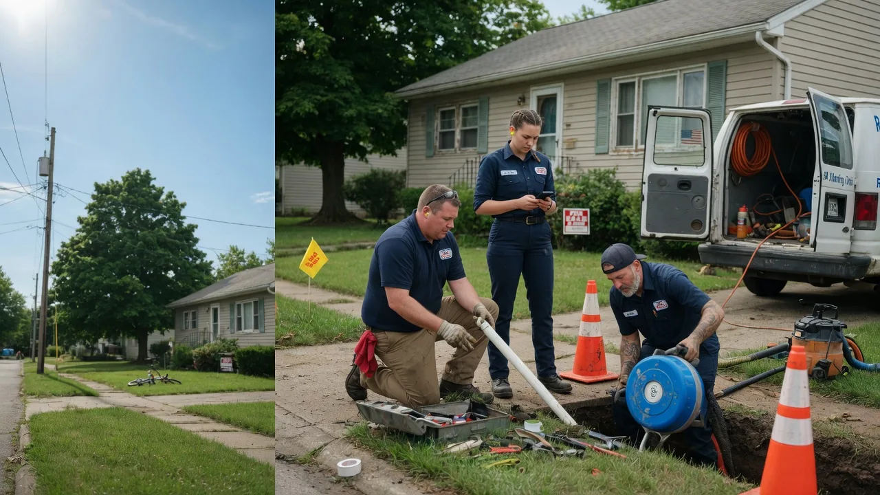 Sewer Line Repair in Oglesby, IL near me